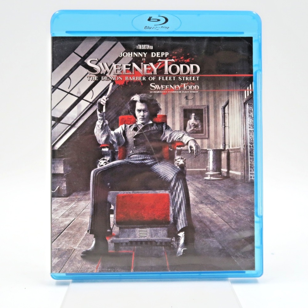 Sweeney Todd The Demon Barber of Fleet Street Blu-ray Johnny Depp Tim Burton
